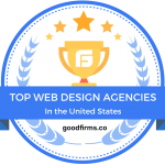 GoodFirms Top Web Design Agencies in the United States award badge